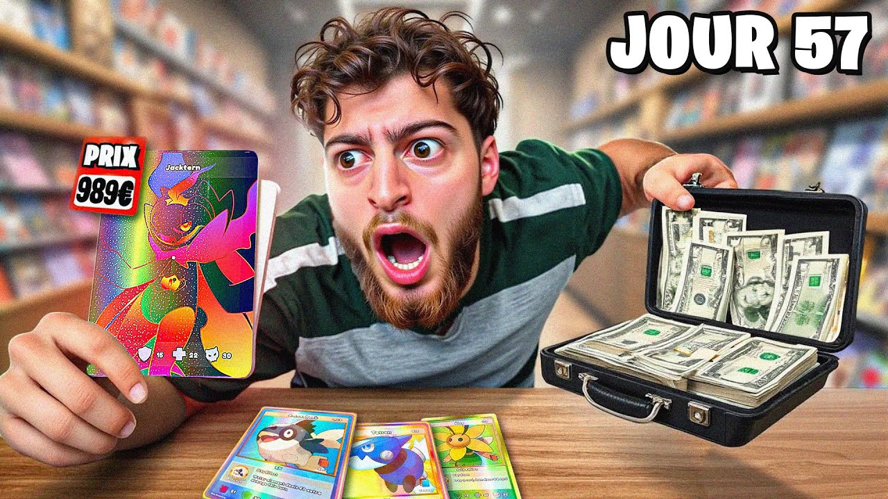 Je deviens le PIRE VENDEUR de CARTES mais c'est TROP DROLE