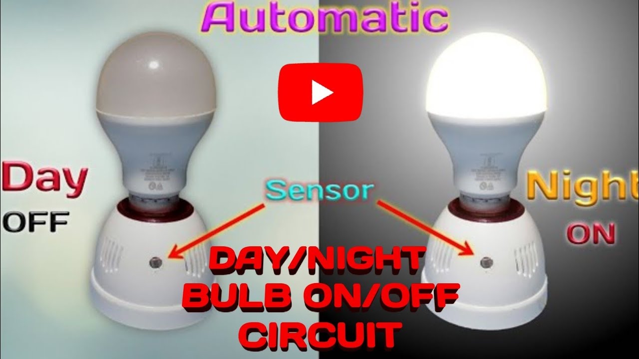 Automatic Day/Night Lamp | Automatic Day/Night ON/OFF Circuit | Automatic Day Off Night On Circuit
