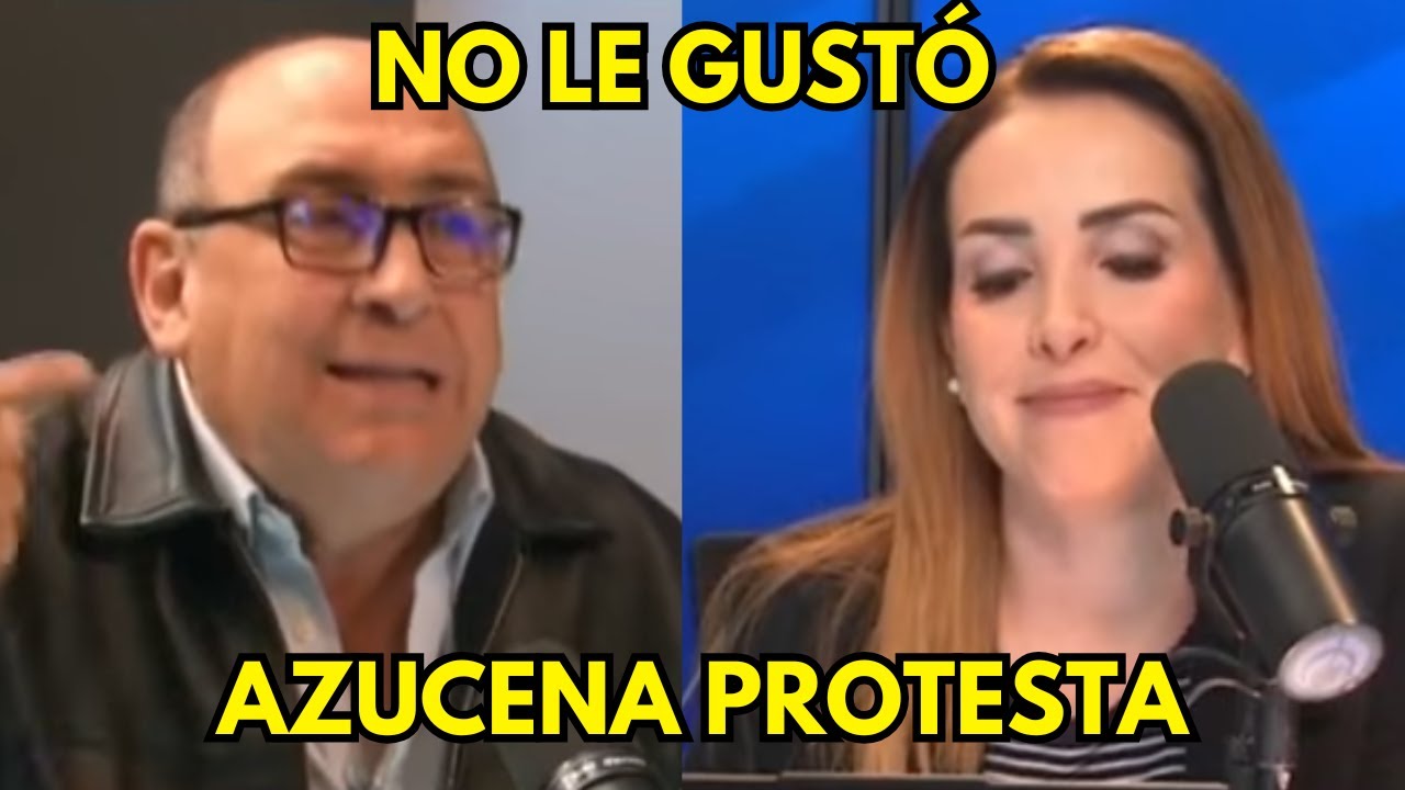 AZUCENA SE QUEJA EN VIVO! NO LE GUSTÓ LA LLAMADA SHEINBAUM–TRUMP