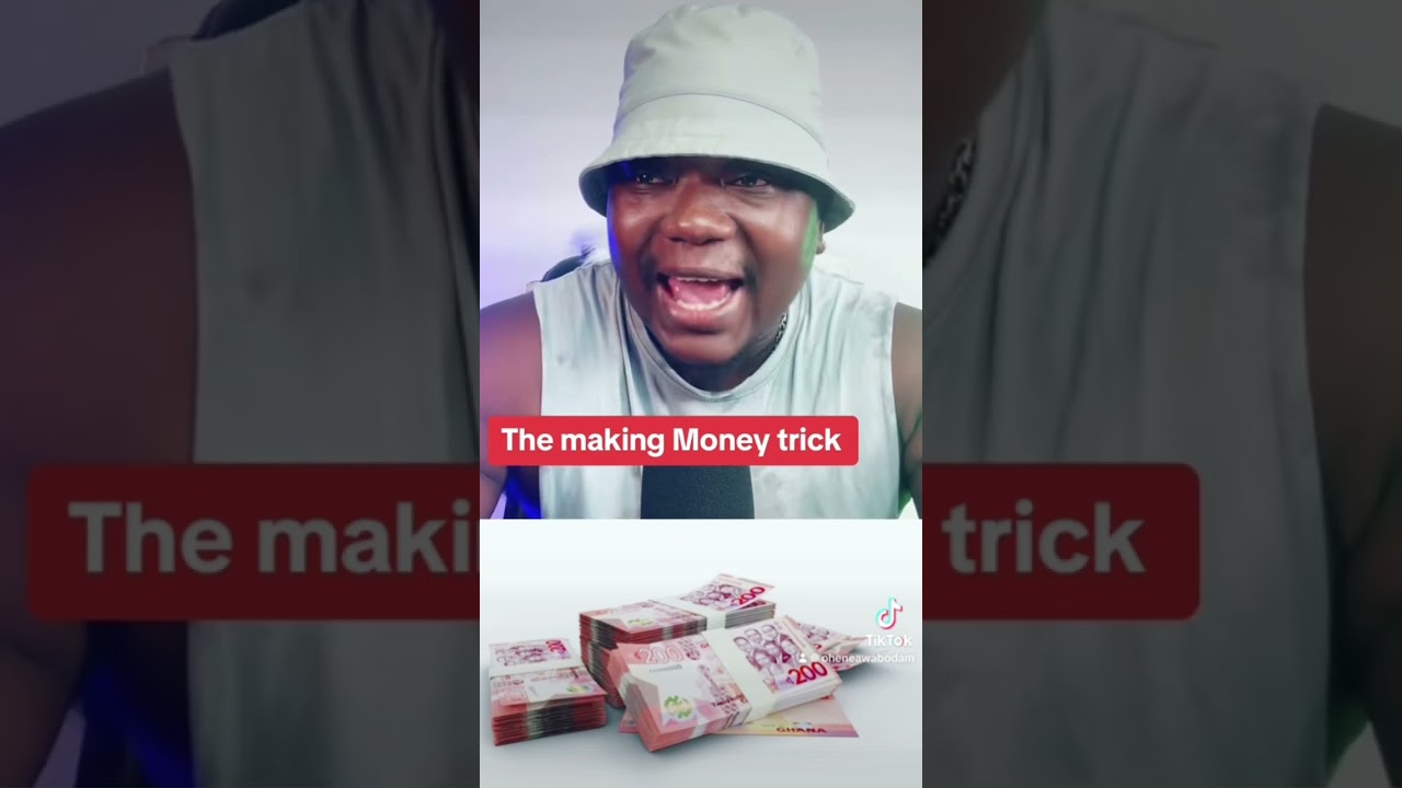 The making money trick #dermadking #comedy #entertainment