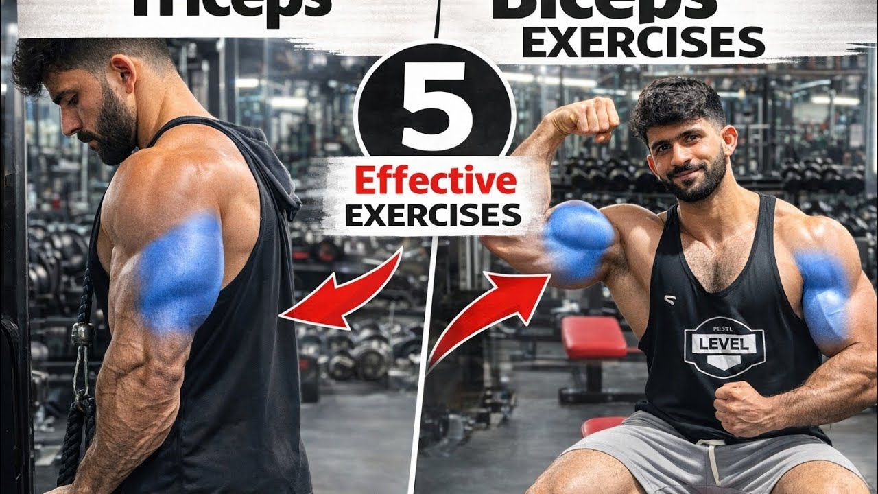 BRUTAL ARM DAY 💪 | Heavy Biceps & Triceps Workout for Massive Gains