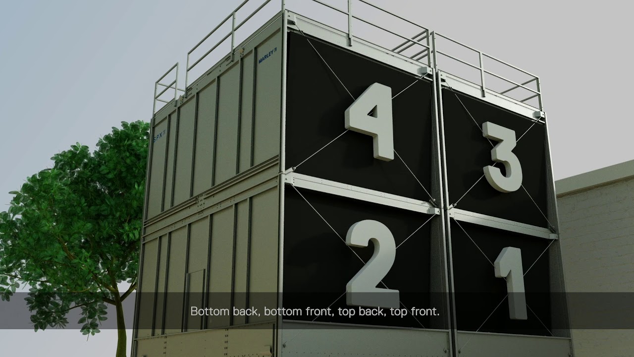 How To Install A Marley® NC® Cooling Tower Episode 4: Hoisting Modules