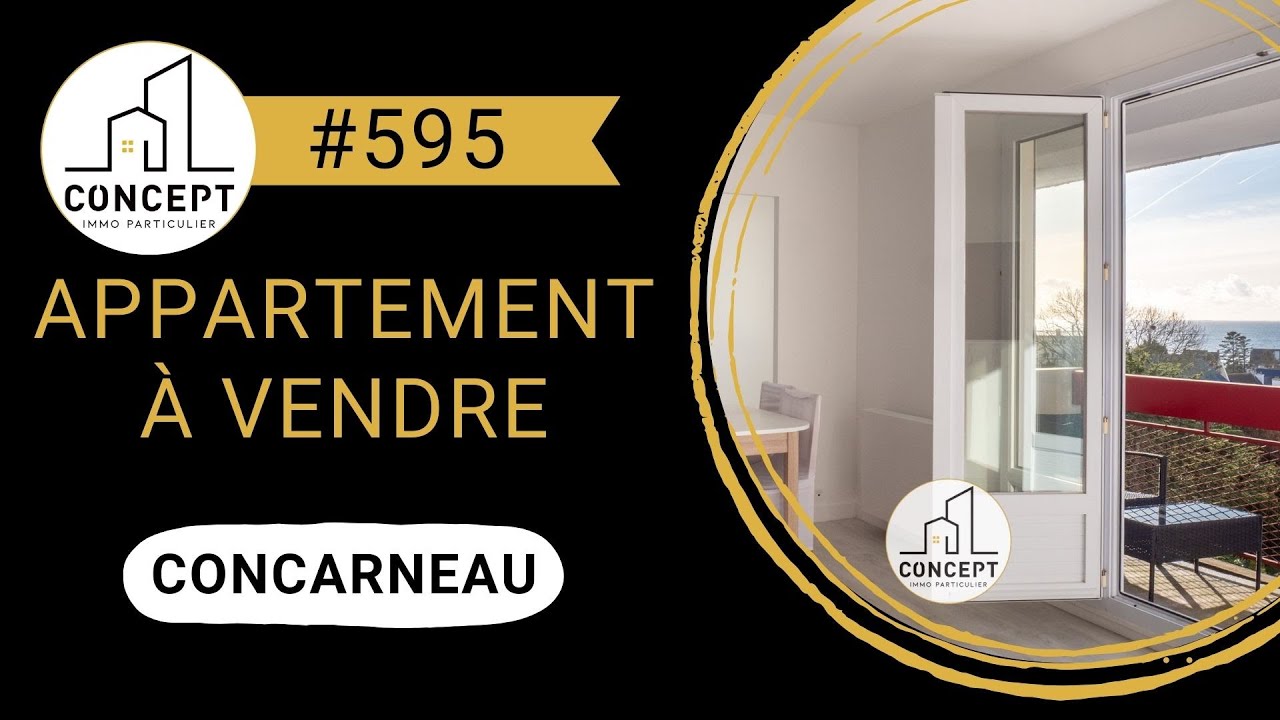 595 - Appartement à vendre à CONCARNEAU !