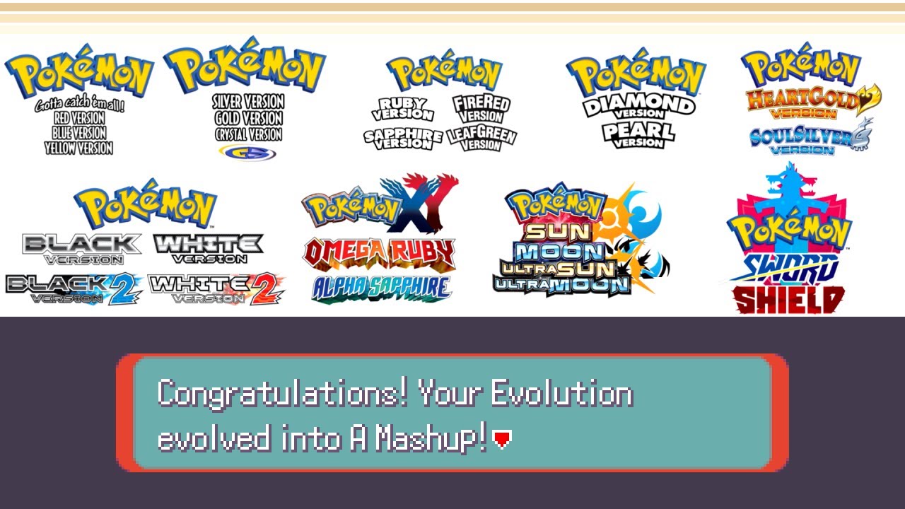 Pokémon evolution theme mashup