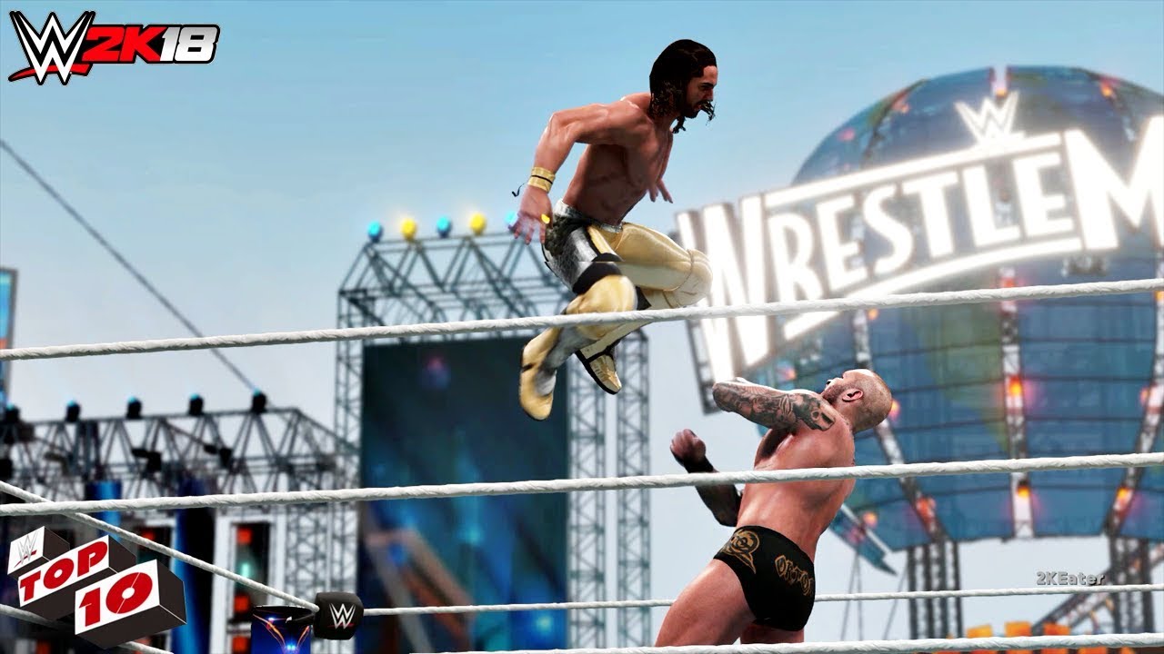 WWE 2K18 Top 10 Reversal Finishers! (PS4/XBOX ONE)
