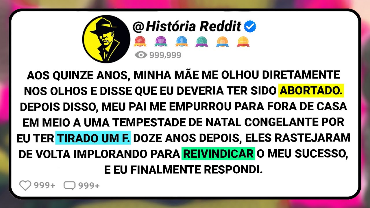 Aos Quinze Anos, Minha Mãe Me Olhou Diretamente Nos Olhos E Disse Que Eu Deveria Ter Sido....