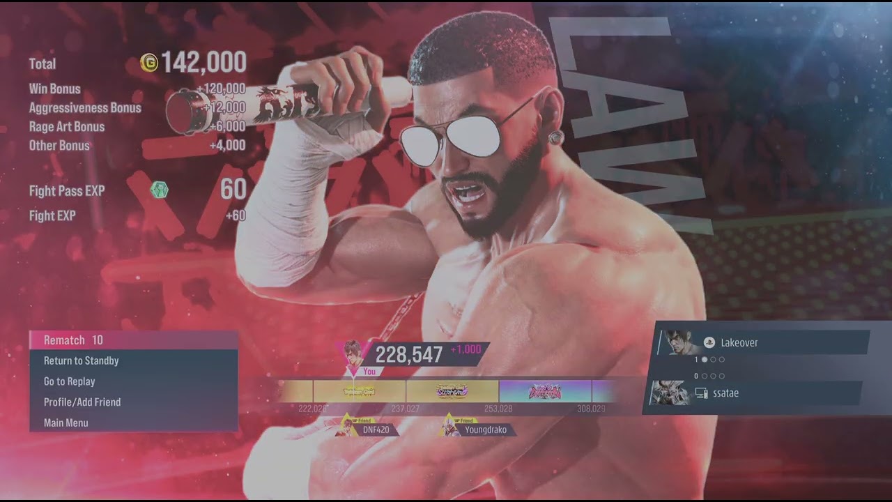 TEKKEN 8 Law vs Yoshimitsu Set!!!