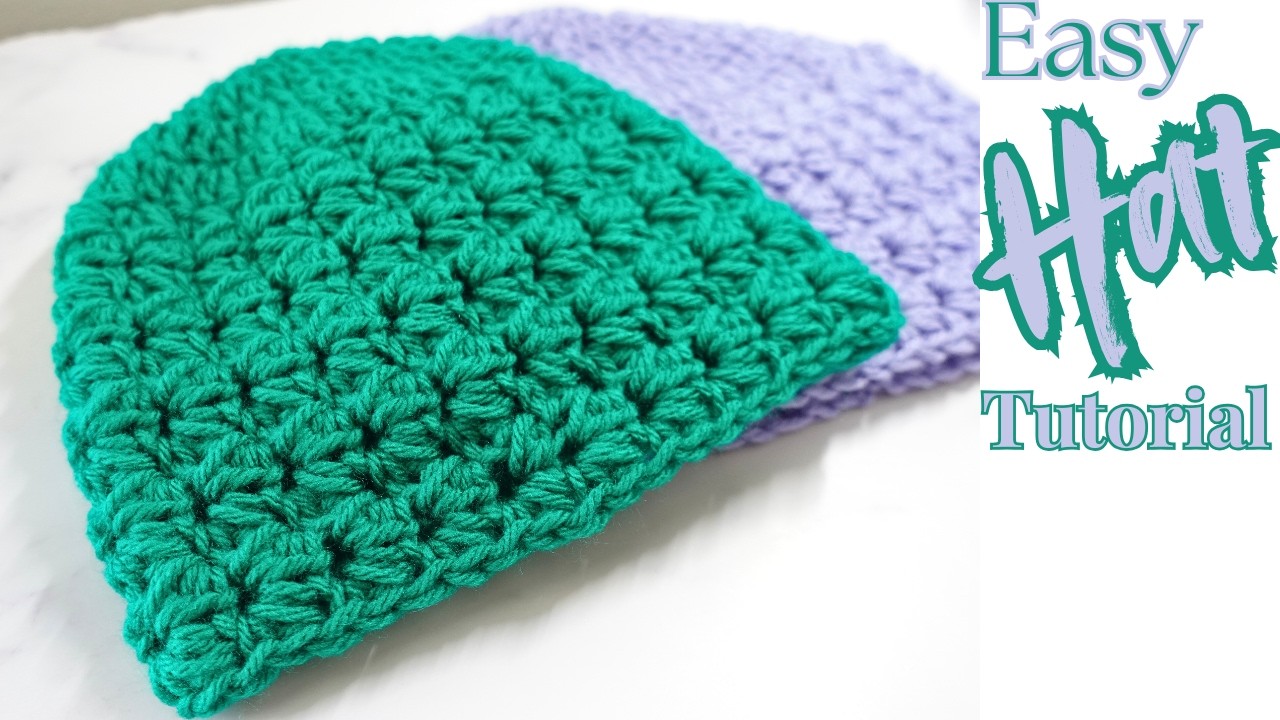 Crochet Bean Stitch Hat | Perfect Matching Set with Scarf