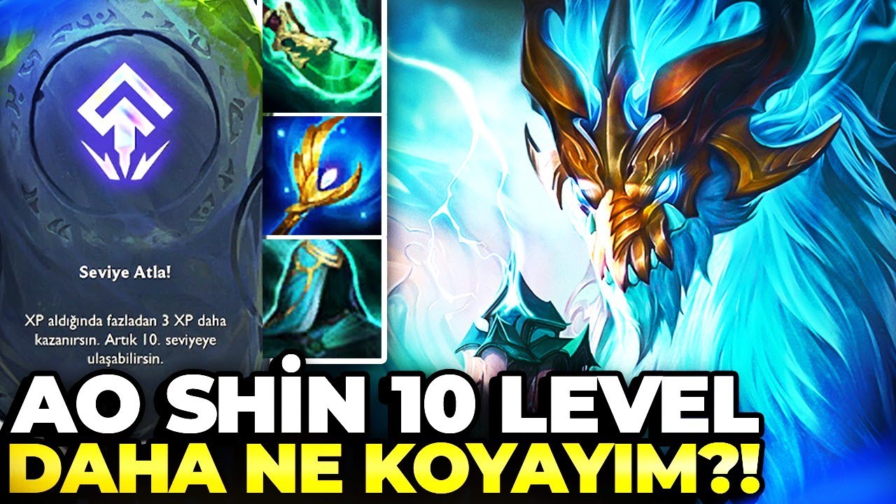 AO SHİN 10 LEVEL DAHA NE KOYAYIM?! | HOLYTHOTH TFT