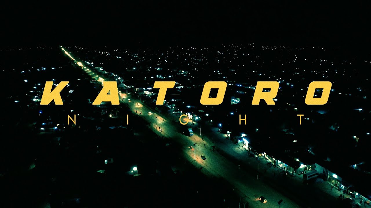 Katoro at Night | 4K Drone Footage – Lights of Geita