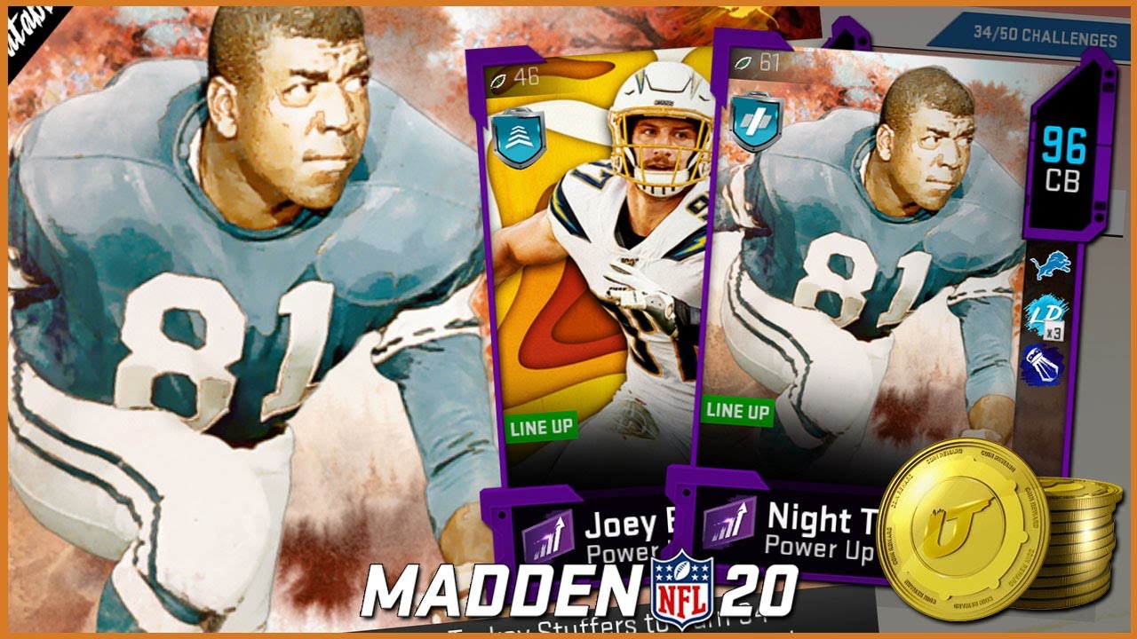 Completing The Night Train Lane Harvest Master Set! Is This The Best Card In MUT 20?