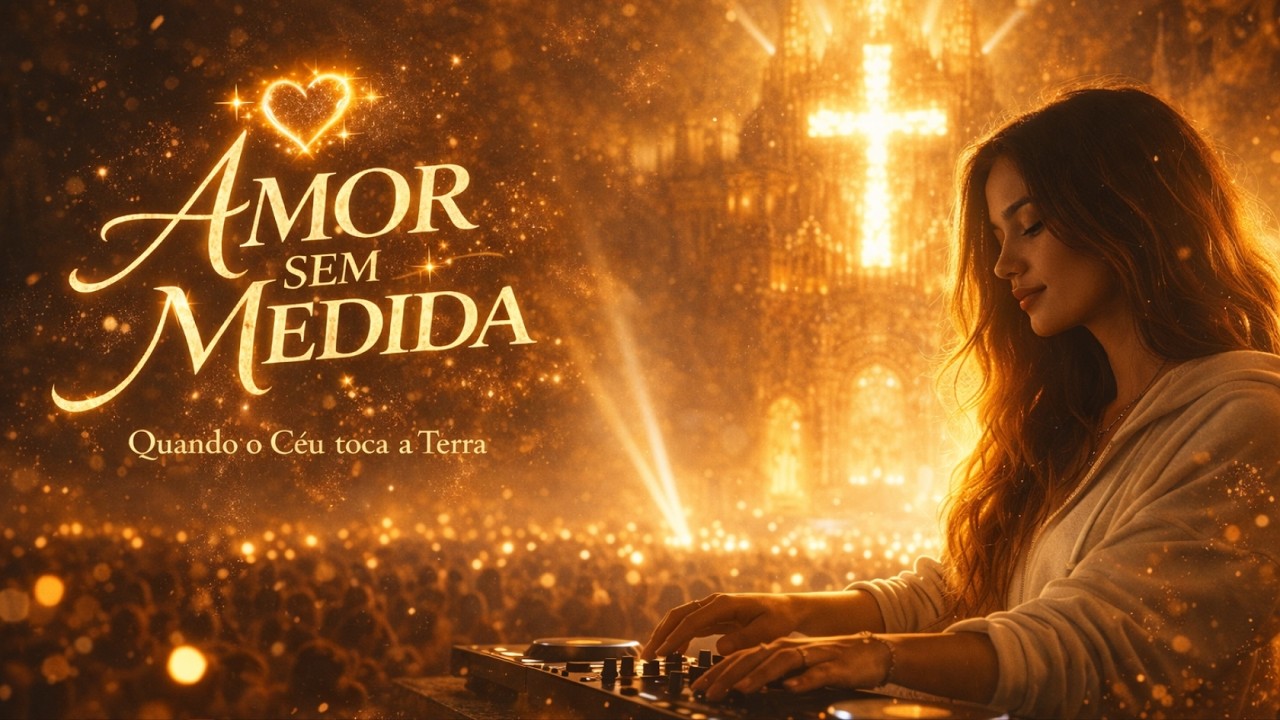 AMOR SEM MEDIDA 💛 | Worship Eletrônico Romântico Que Toca a Alma ✨ I Gospel Eletrônico Oficial