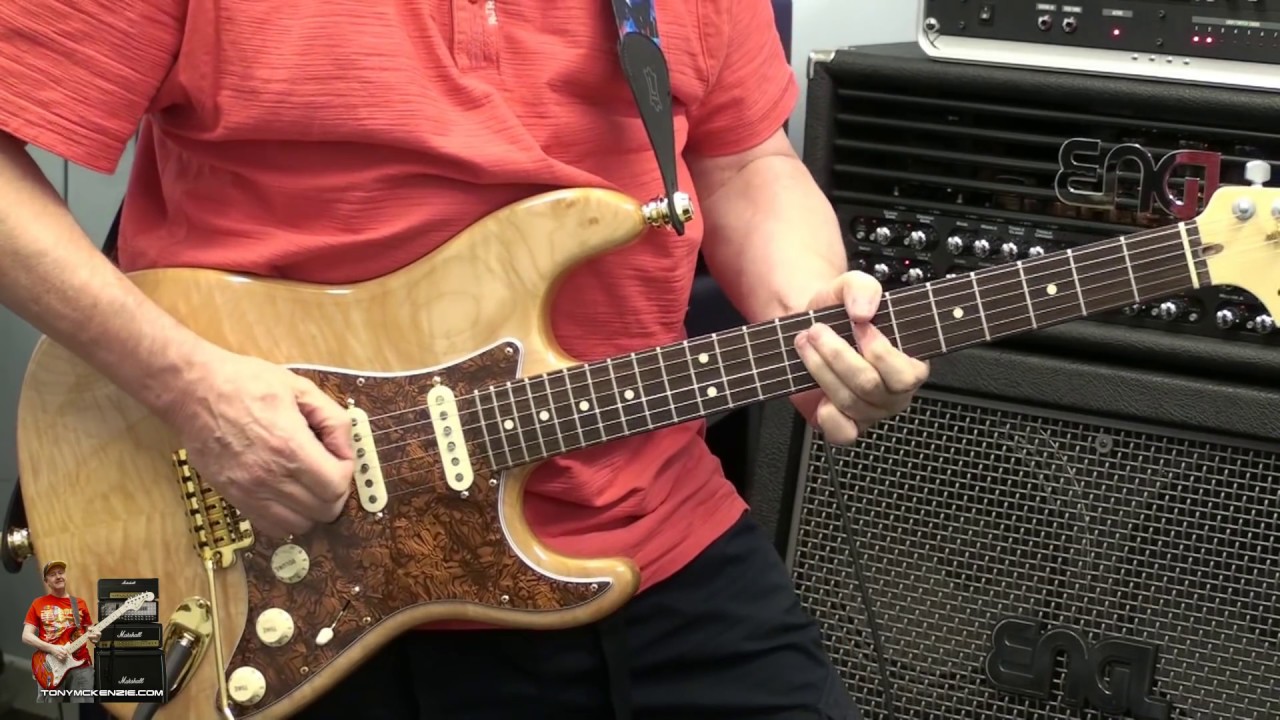 Best Fender Strat guitar in The World Close Up | PART 3 | Custom Shop (mine) | Tony Mckenzie