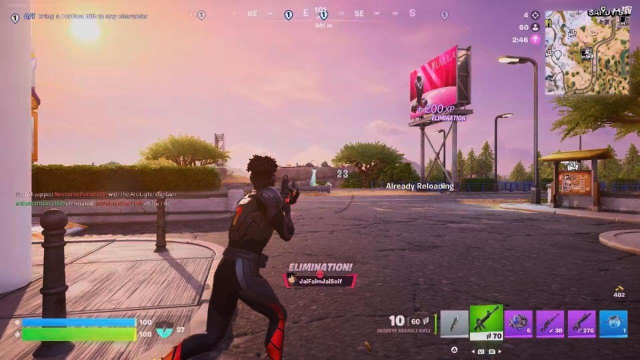 I show speed fortnite