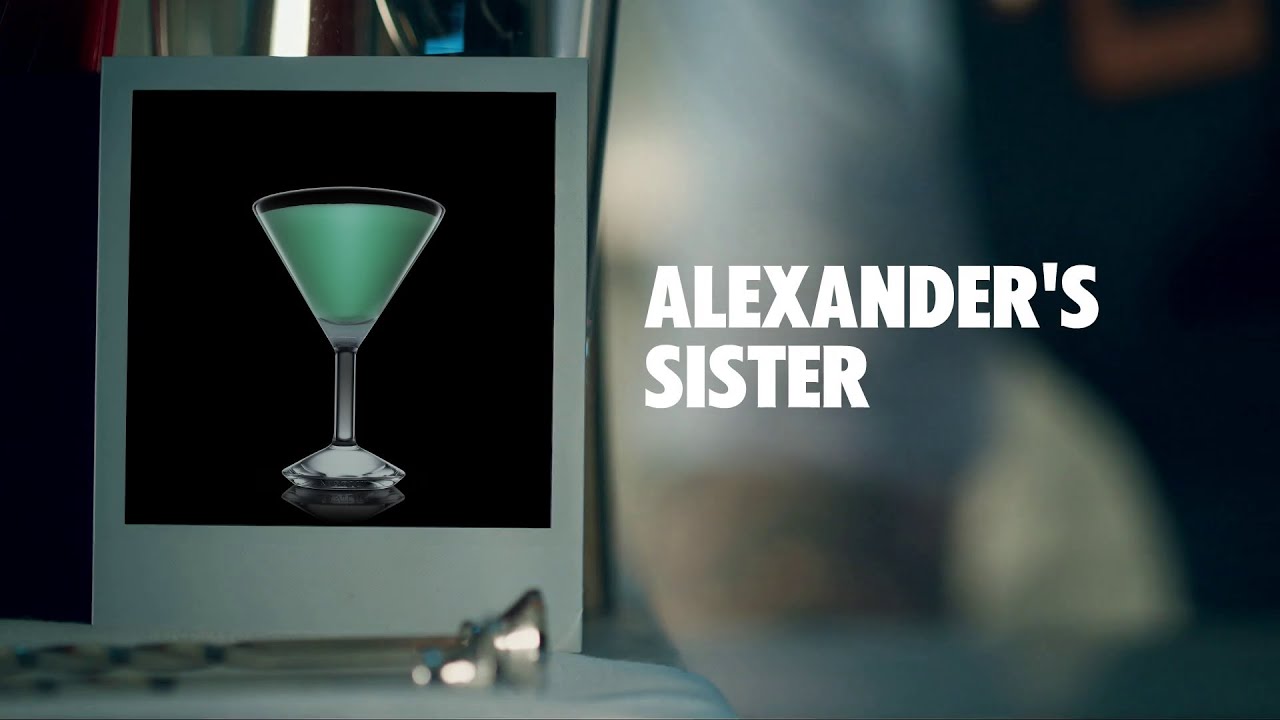 ALEXANDER'S SISTER DRINK RECIPE - HOW TO MIX