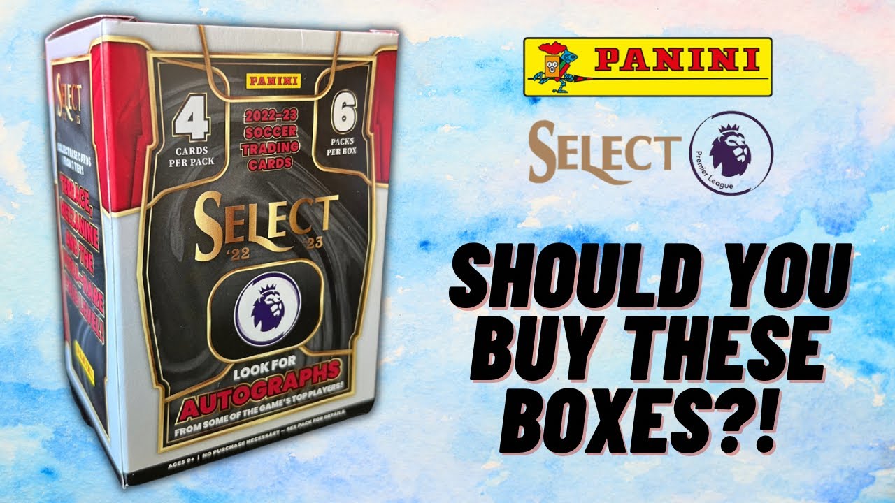 WORTH IT?! Panini Select Premier League 2022/23 blaster box opening!