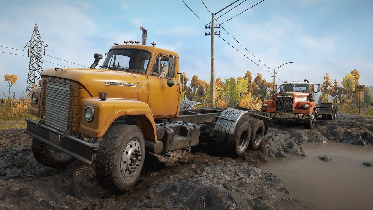 SNOWRUNNER | Fixer Upper - Rescuing White-Western Star 4964 | w/ FleetStar F2070A