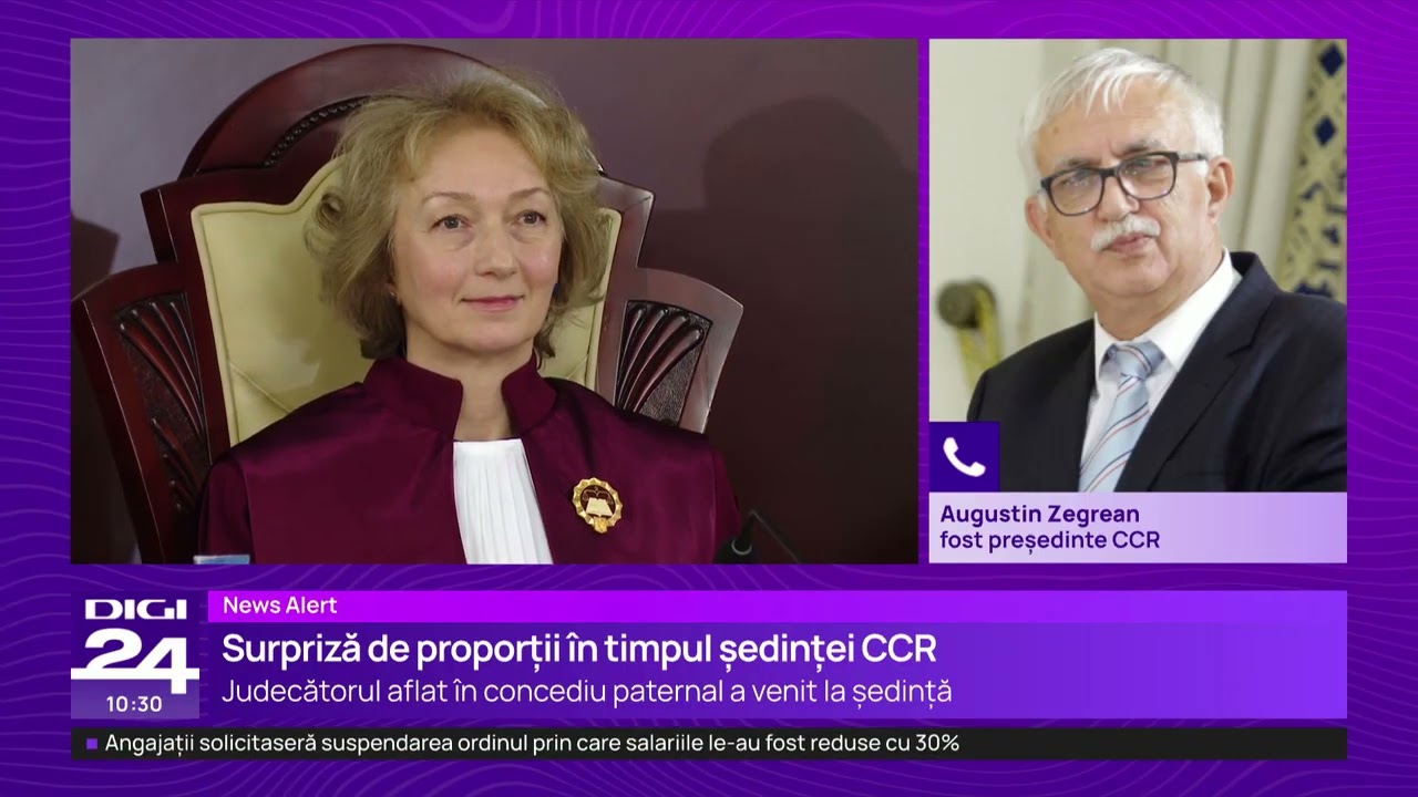 Fost președinte CCR, despre demersul Înaltei Curți de a cere sesizarea CJUE pe pensii