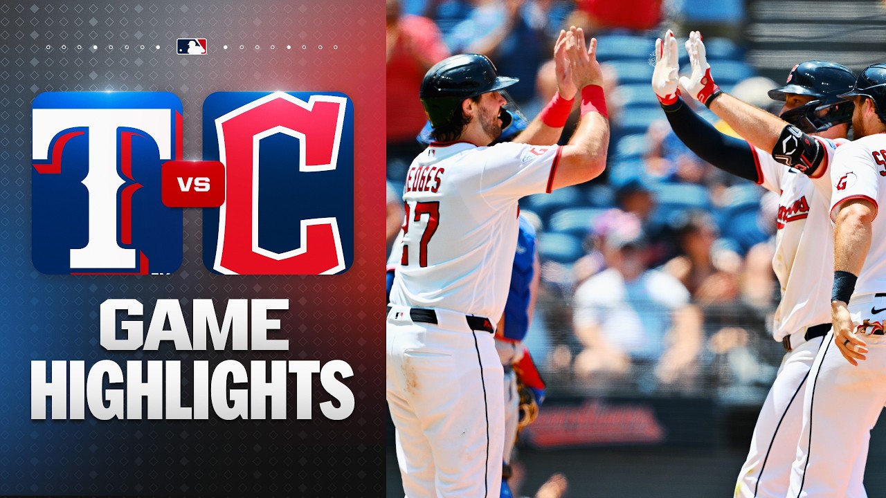 Rangers vs. Guardians Game Highlights (7/1/26) | MLB Highlights
