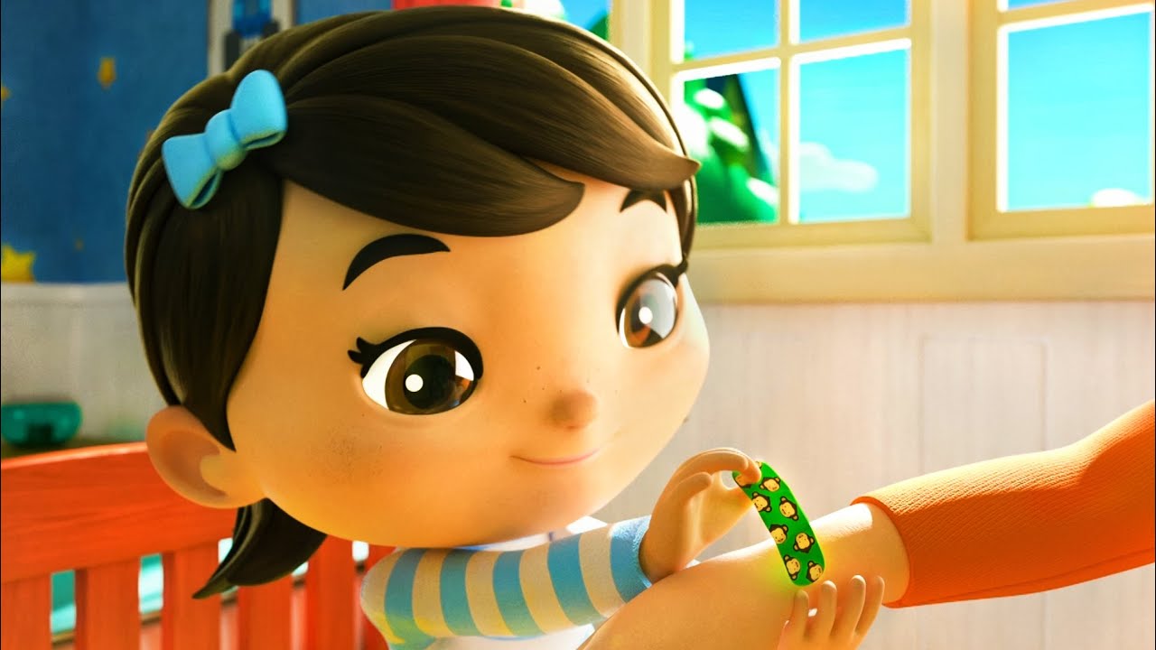 Baby's Got A Boo Boo (You Need A Plaster) | Lellobee 🐝 | Nursery Rhymes For Kids