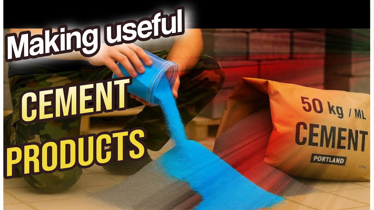 Making useful cement products How Stylish Cement Products Amazing stylish Concrete Product
