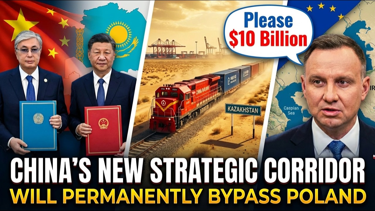 China and Kazakhstan Launch $10B Strategic Corridor, Reshaping Europe&ndash;Asia Trade