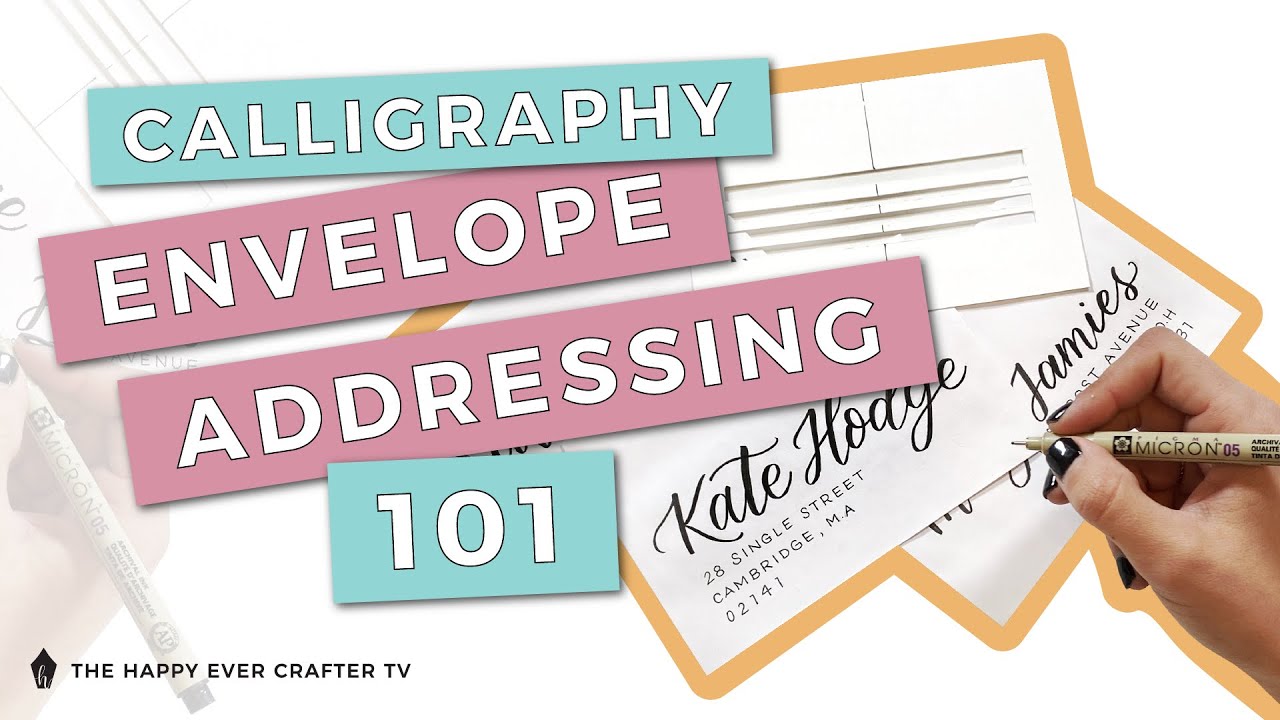 How To: Calligraphy Envelope Addressing 101
