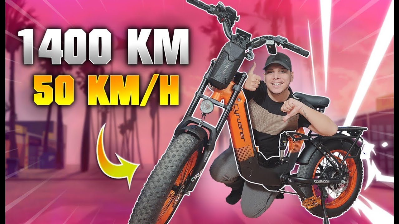 МОЕ МНЕНИЕ ПОСЛЕ 1400 КМ! Fat Bike Cyrusher Kommoda
