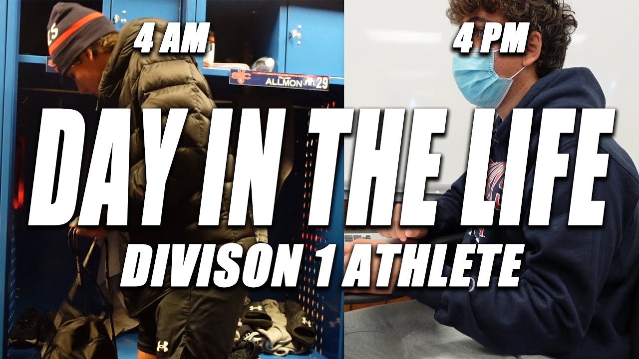 DAY IN THE LIFE OF A D1 ATHLETE- (SOCCER PLAYER)