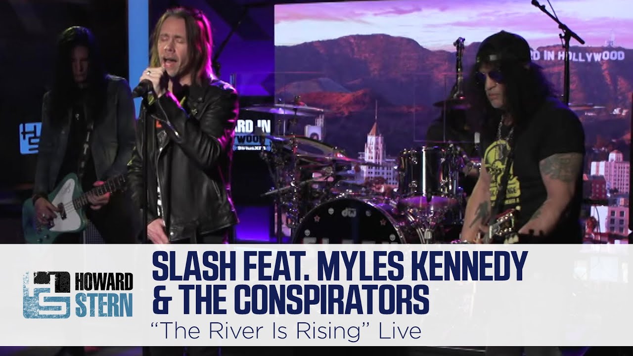 Slash ft. Myles Kennedy & the Conspirators “The River Is Rising” Exclusive for the Stern Show