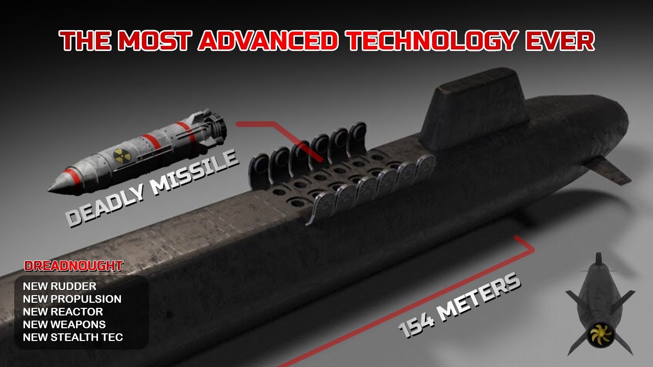 UK is Building a New Submarine Using The World's Most Advanced Technology! Meet Dreadnought