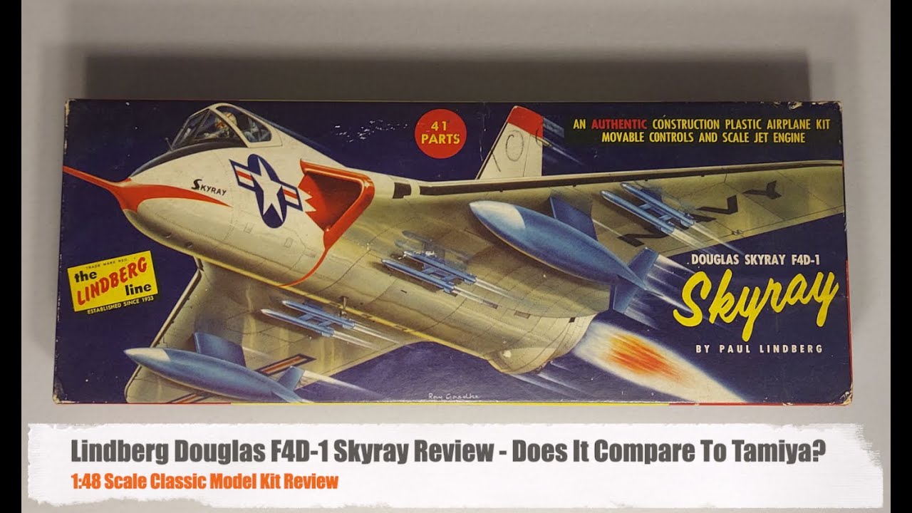 Lindberg 1:48 Douglas F4D Skyray Review - Does It Compare To The Tamiya?