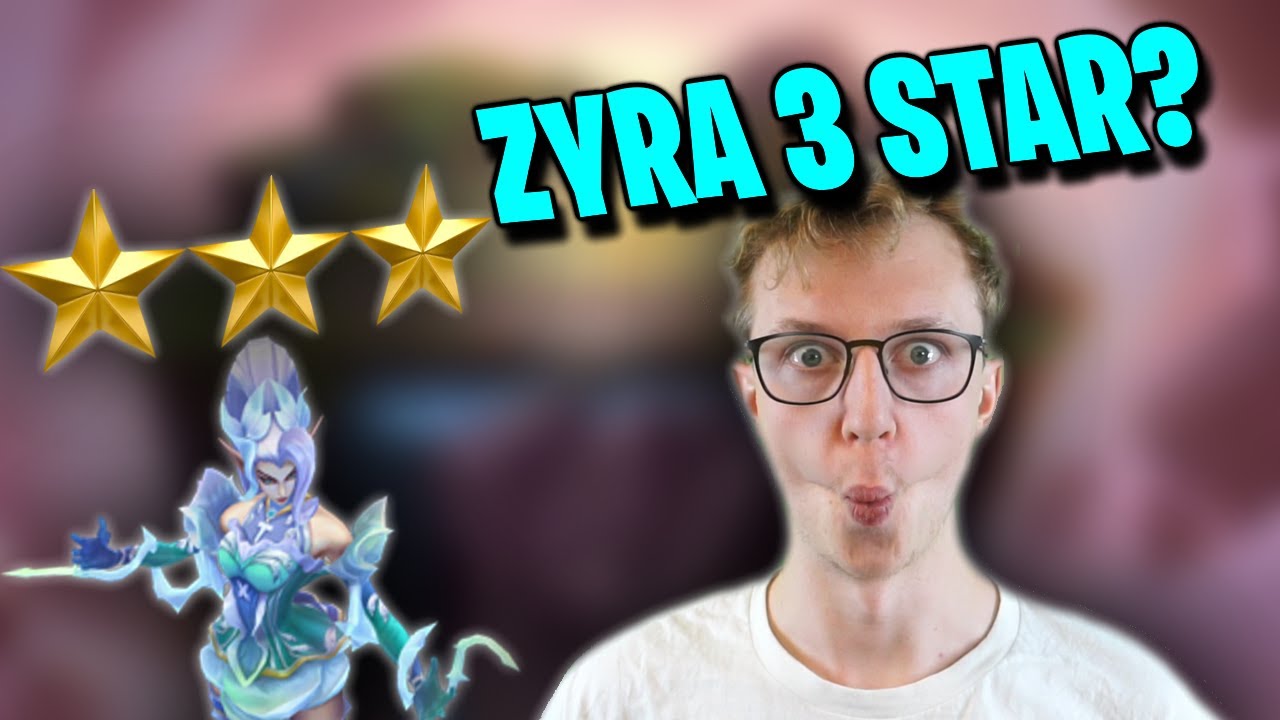 ZYRA 3 STAR???? WAS EINE KRANKE RUNDE | Teamfight Tactics