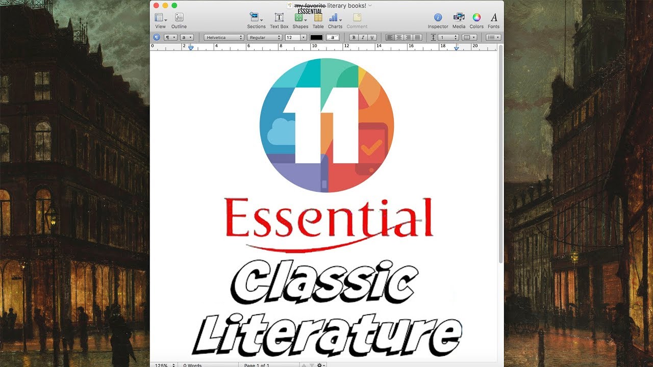 11 Classic Literature Recommendations to start with!! | Literature In The Dark
