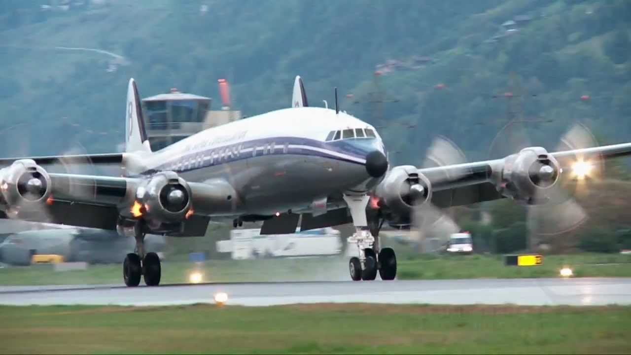 Breitling Super Constellation HB-RSC at Sion Air Show 2011