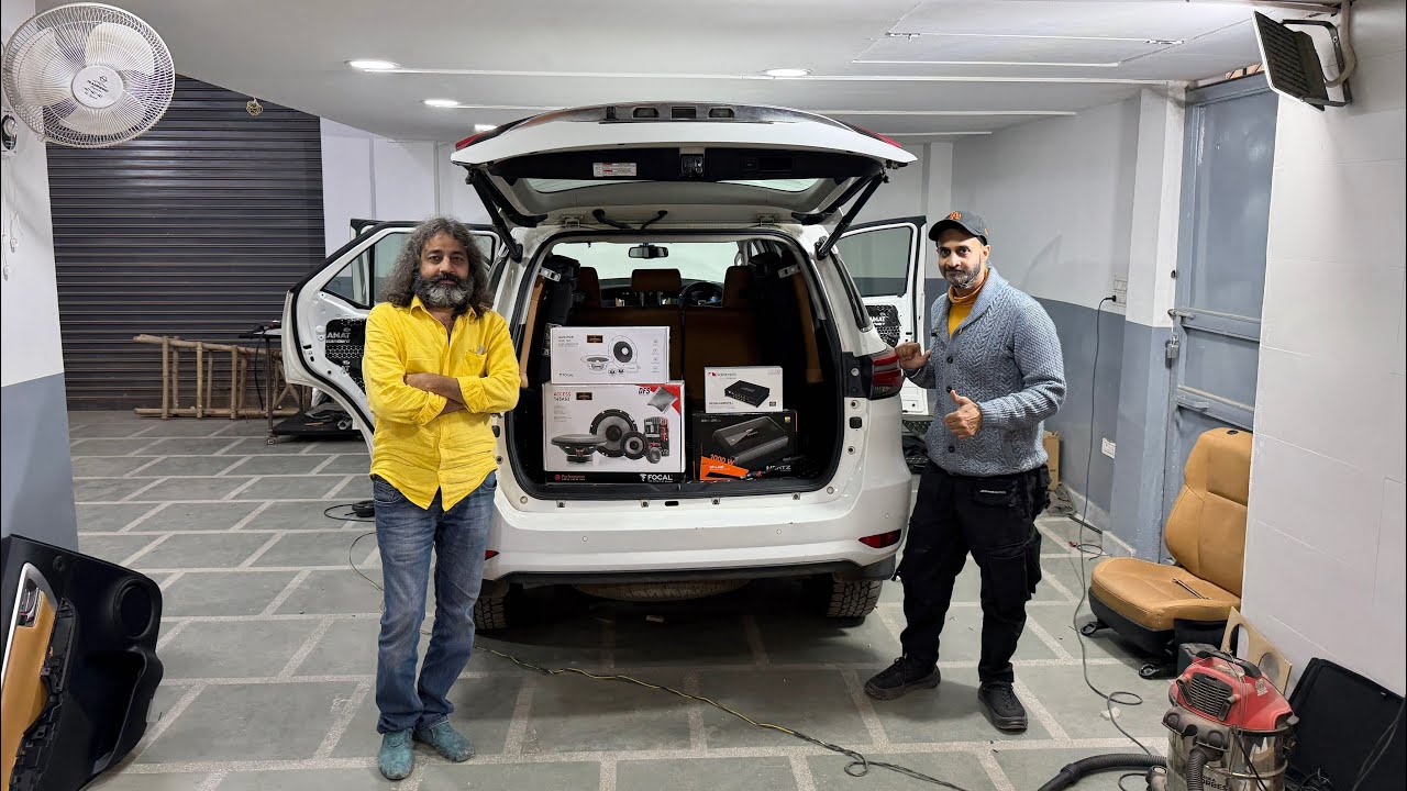 Brand New Toyota Fortuner From Indore For 3 Way Audio Setup | Car Audio Upgrade | Motor Concept