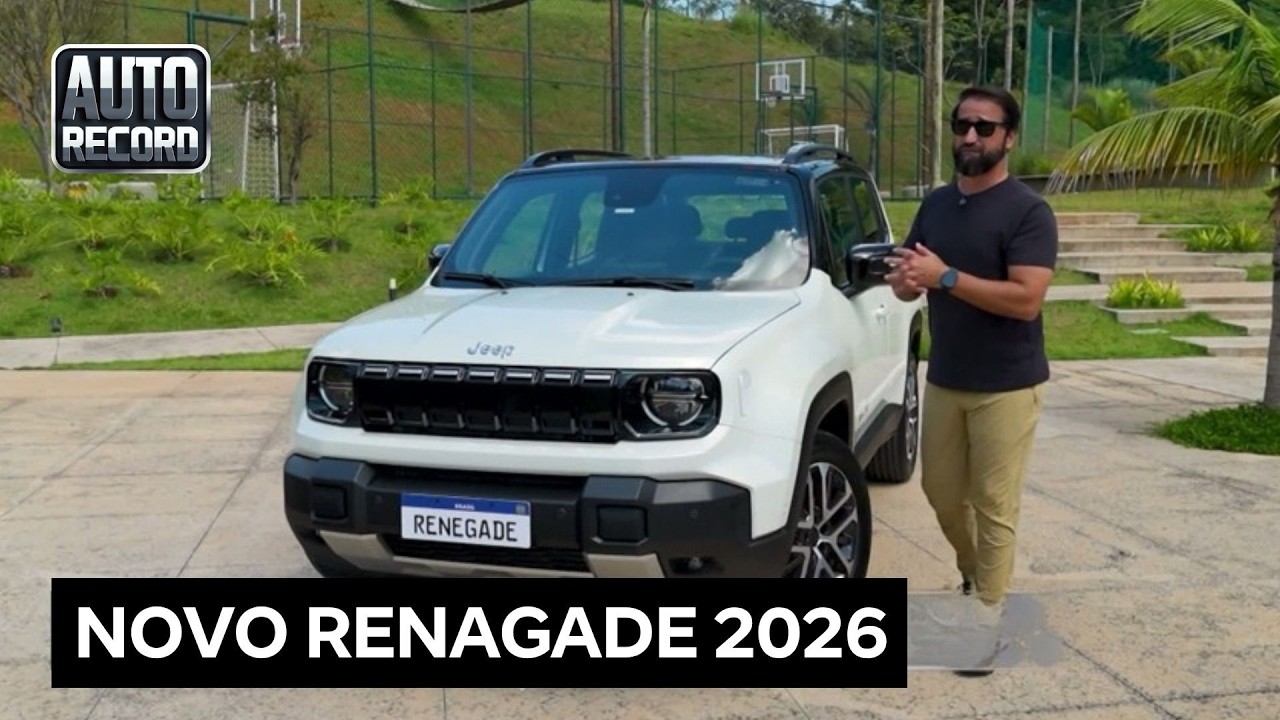 Novo Renegade: saiba o que mudou no SUV mais vendido da Jeep no Brasil | Auto Record