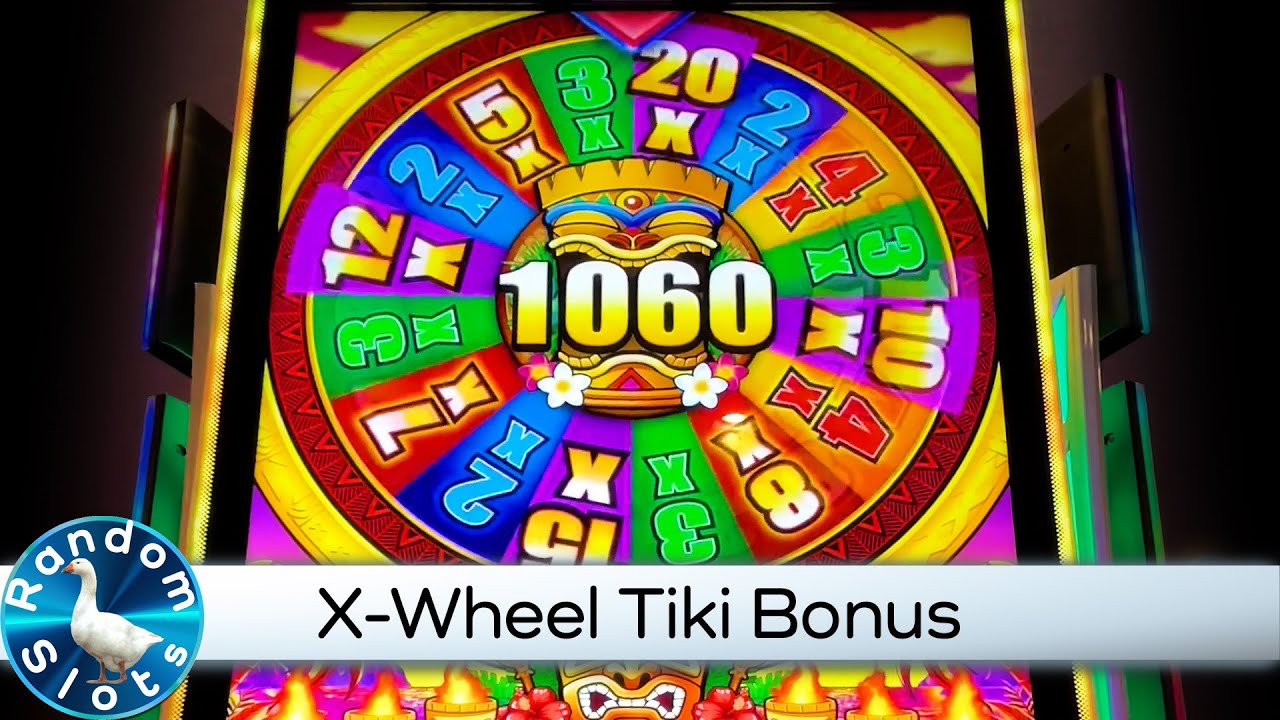 X Wheel Tiki Slot Machine Bonus