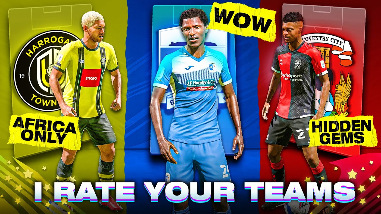 FIFA 21 CAREER MODE I RATE YOUR TEAMS - AFRICAN WONDERKIDS ONLY! REAL ACADEMY TALENT CAREER MODE!