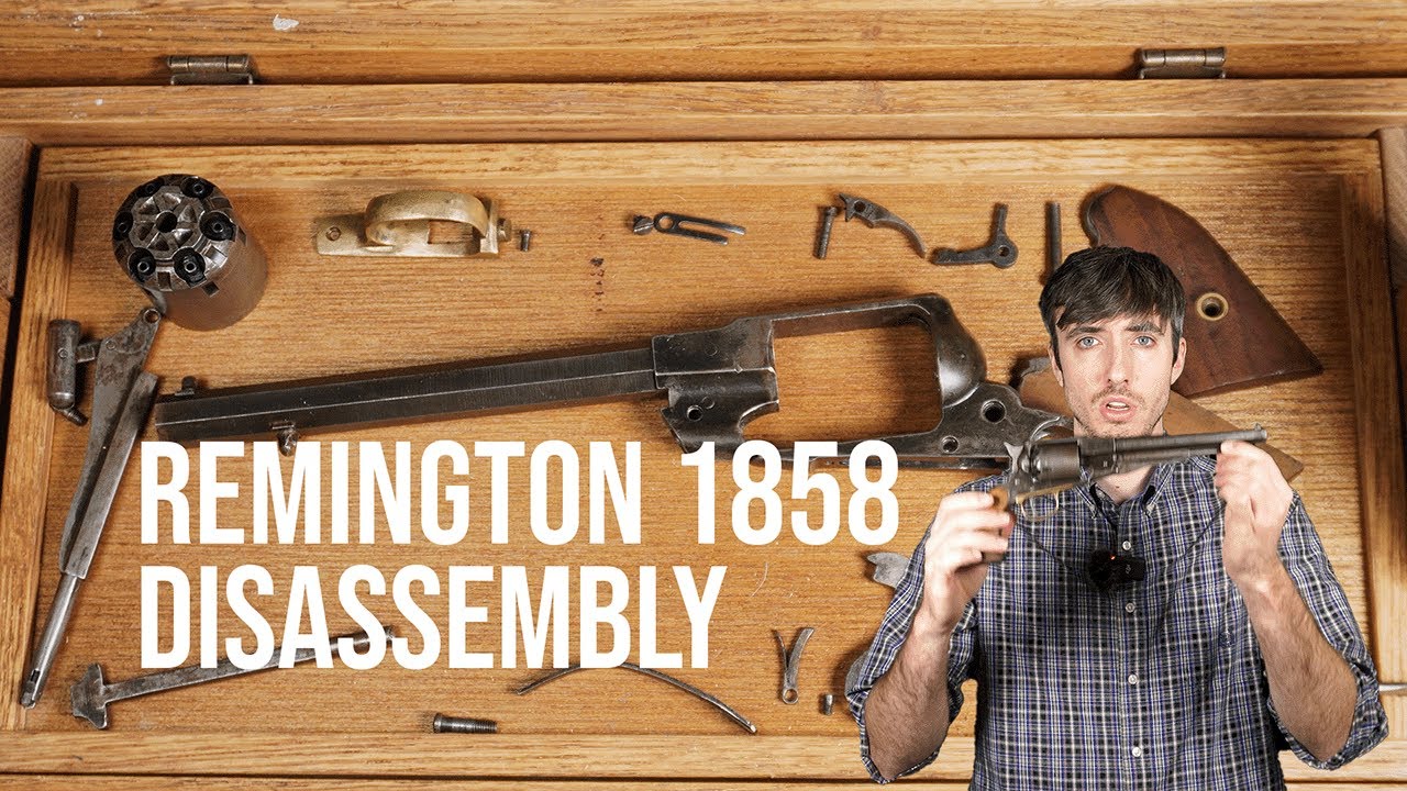 1858 Remington New Model Army Disassembly
