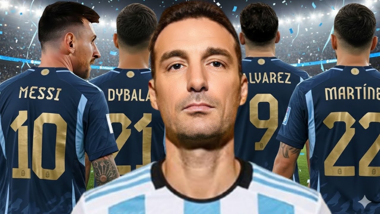 Argentina Men-22 Squad 2026 FIFA World Cup Squad Announcement Lionel Scaloni 🇦🇷🔥