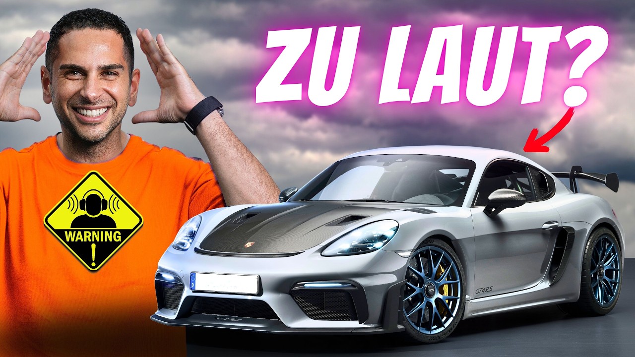 Porsche Cayman GT4 RS❗️Lauter als die Polizei erlaubt und besser als ein GT3❓