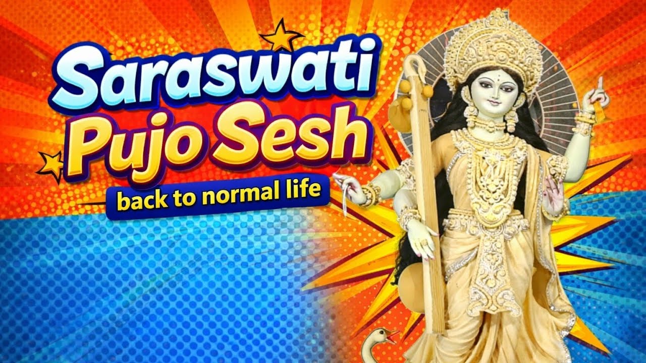 Post Saraswati Pujo Vlog | Tala Prattoy •  Visiting temples • Gauriberia Pandals • immersion | 2026