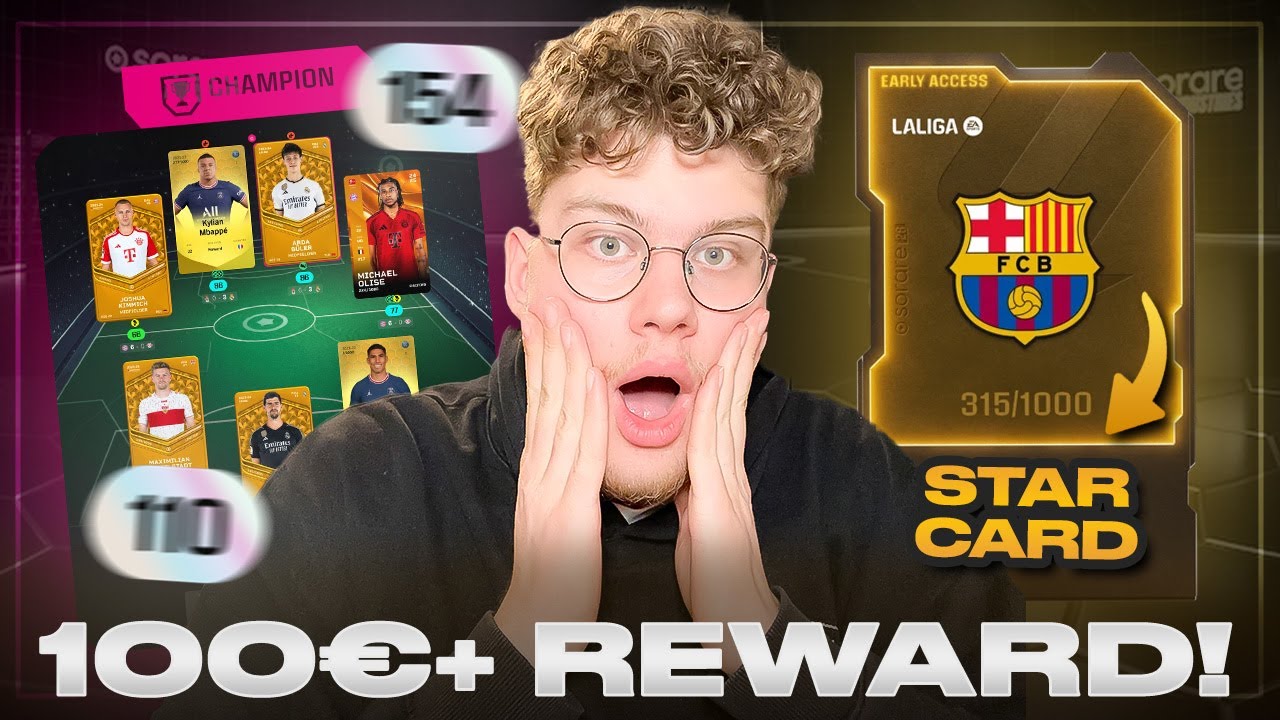 Mein 700+ Punkte Champion REWARD! #sorare