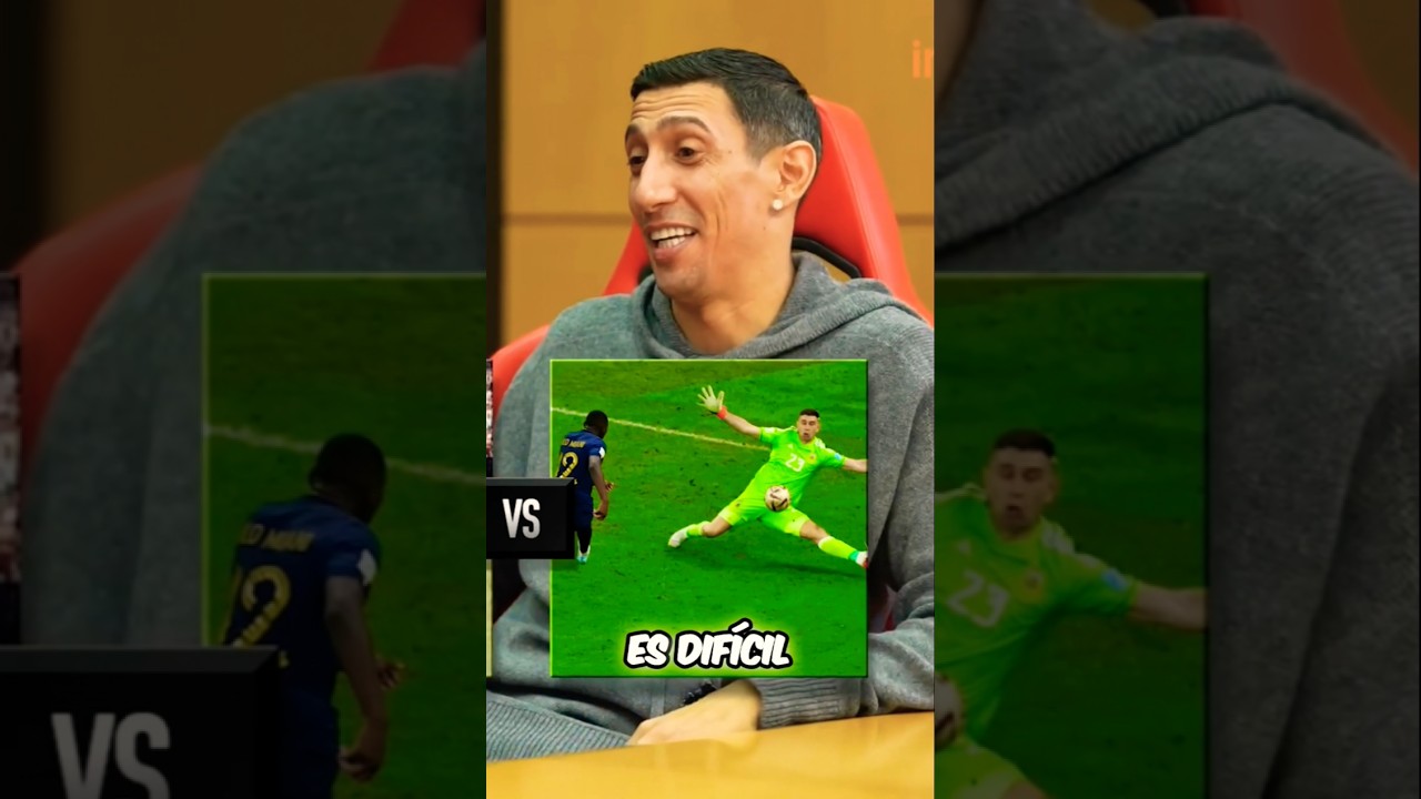 Di María compara el GOL de MARADONA y la ATAJADA del DIBU 🇦🇷 