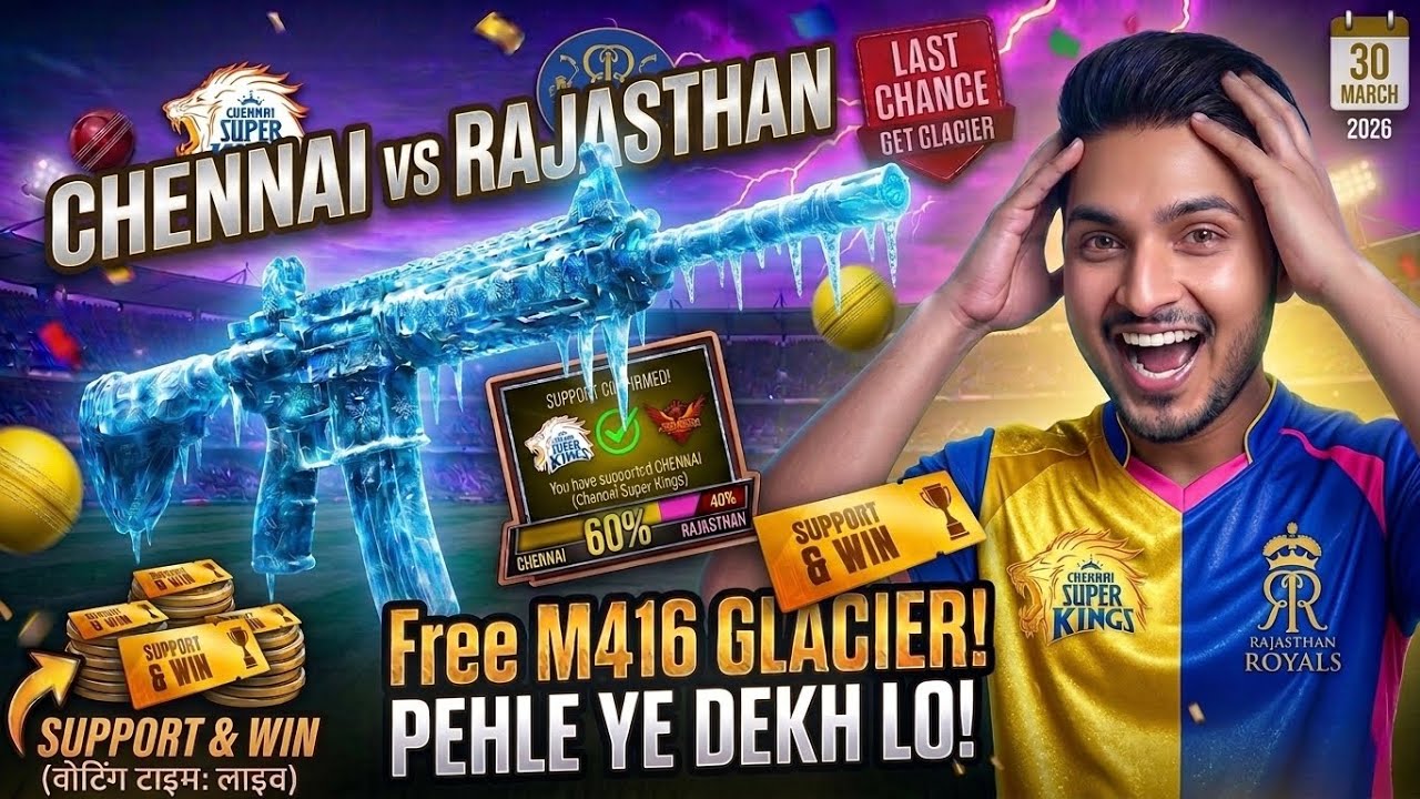 RR VS CSK PREDICTION: कौन जीतेगा आज का महा-मुकाबला? 🔥 | 100% Final Vote Strategy For Glacier Token!