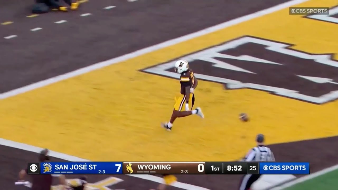 🏈 HIGHLIGHTS: Wyoming's 35-28 win over San José State