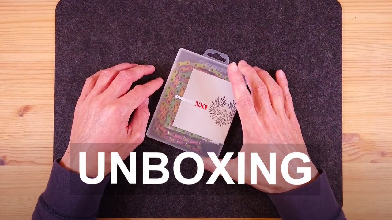 SRAM XX1 Eagle Chain Rainbow UNBOXING