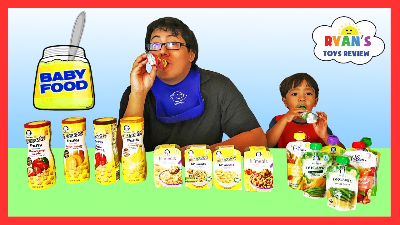BABY FOOD CHALLENGE!!!