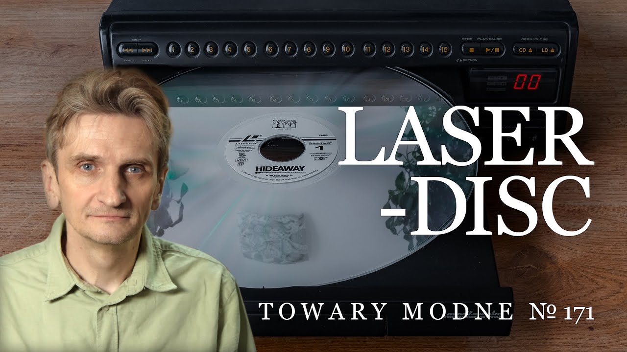 LaserDisc - najstarsza srebrna płyta [TOWARY MODNE 171]